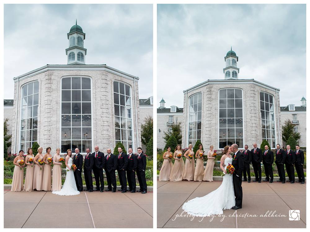 St. Louis Hilton Frontenac Wedding Photographer