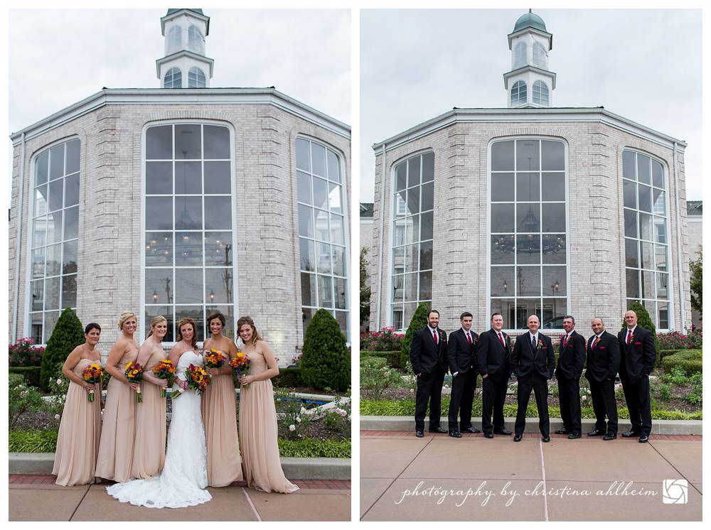 St. Louis Hilton Frontenac Wedding Photographer