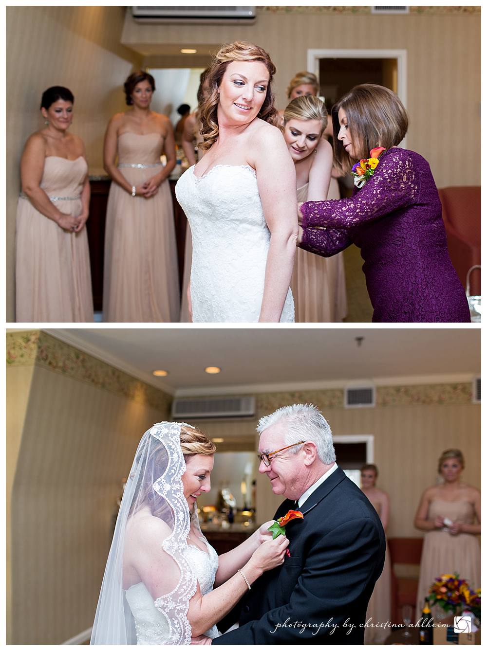 St. Louis Hilton Frontenac Wedding Photographer