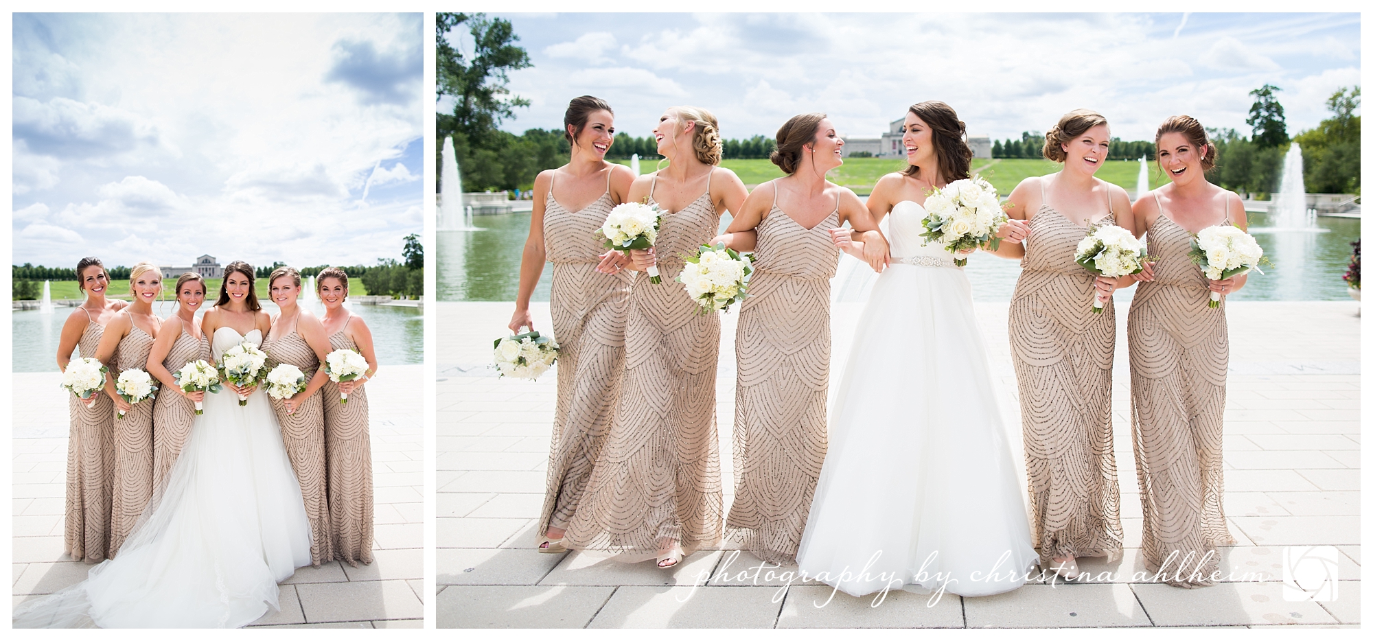 St Louis Wedding Photographer SLU Xavier Church Forest Park Clayton Plaza