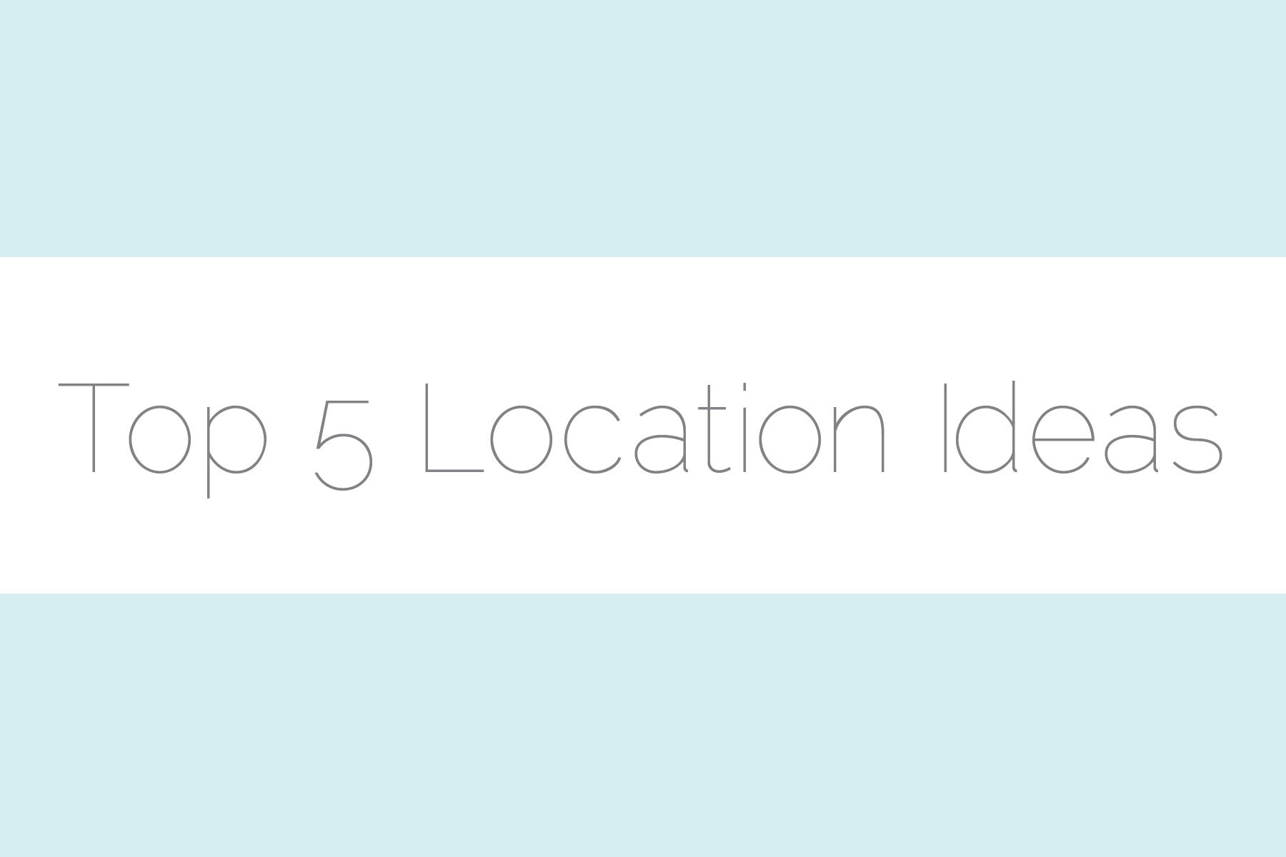 Top 5 St. Louis Photography Location Ideas | Charisma Photography