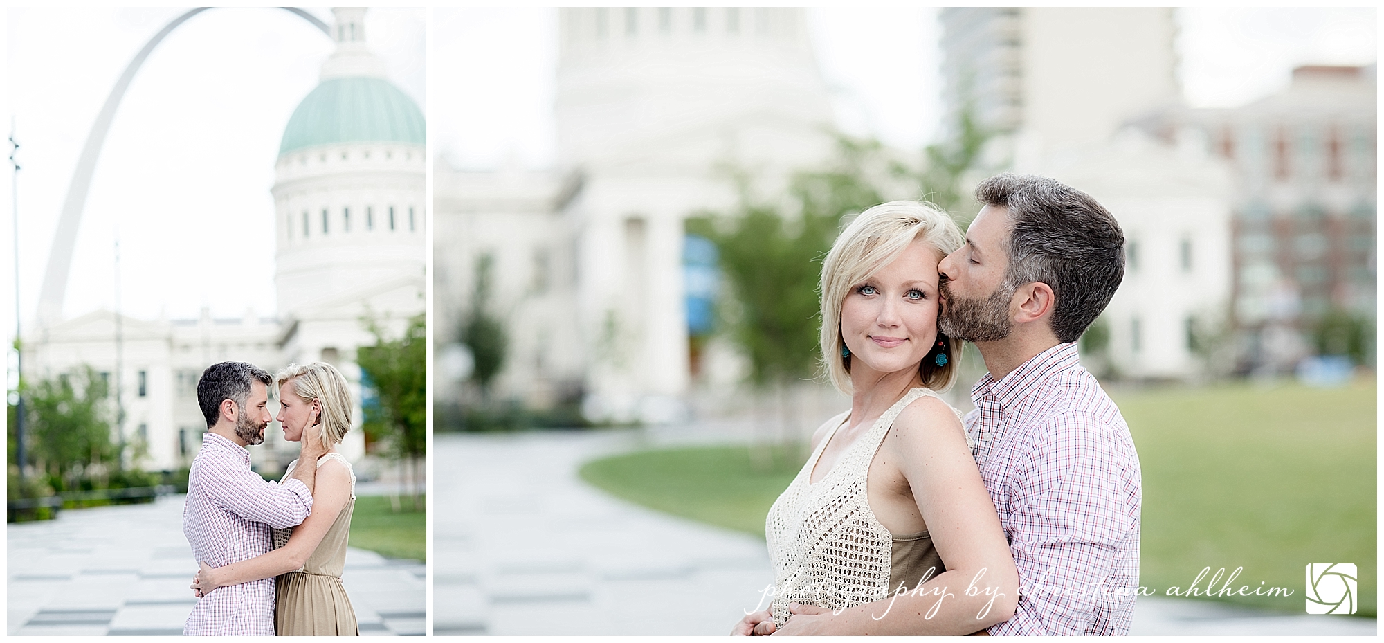 Arch and Forest Park Saint Louis Engagement Photography