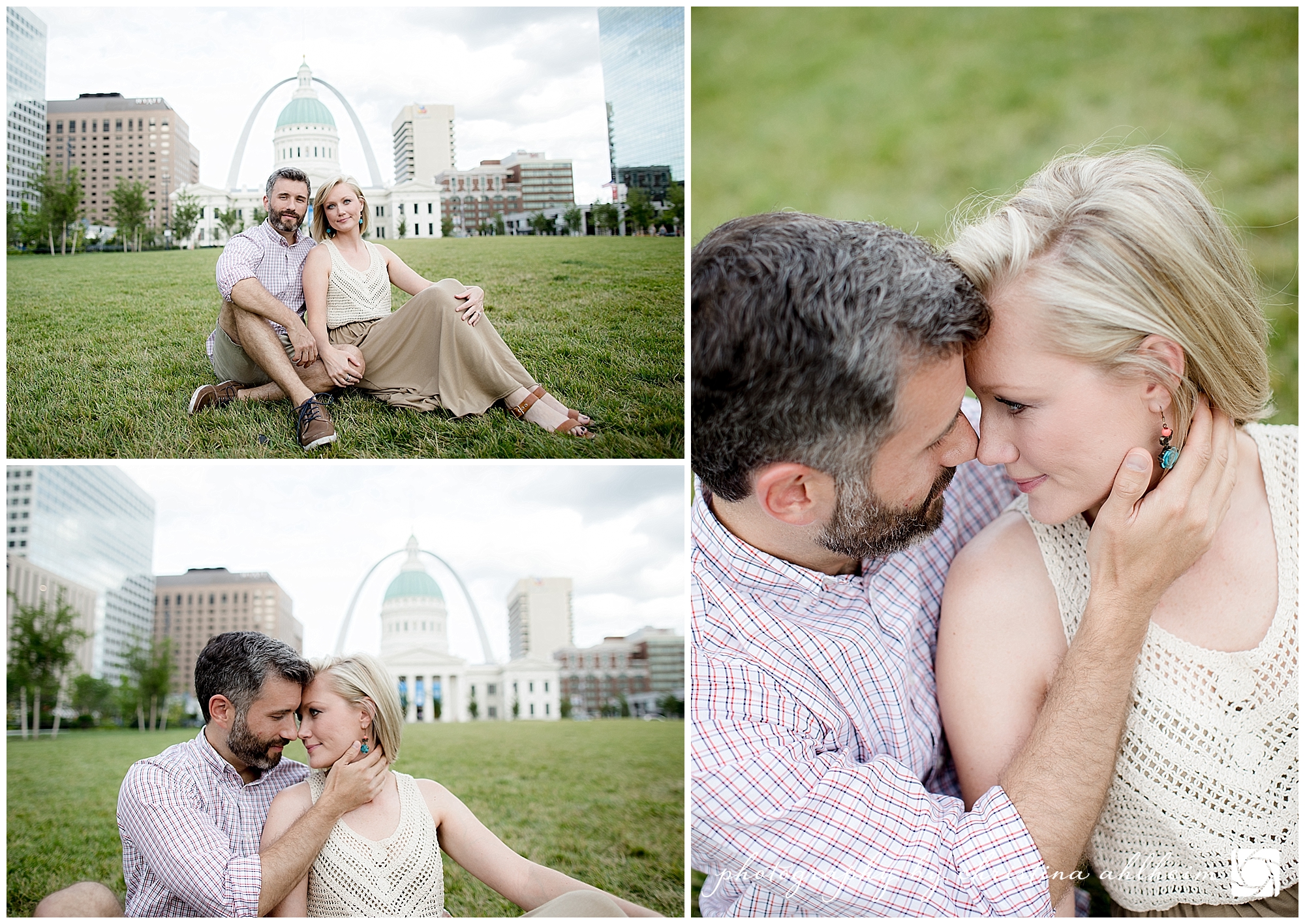 Arch and Forest Park Saint Louis Engagement Photography