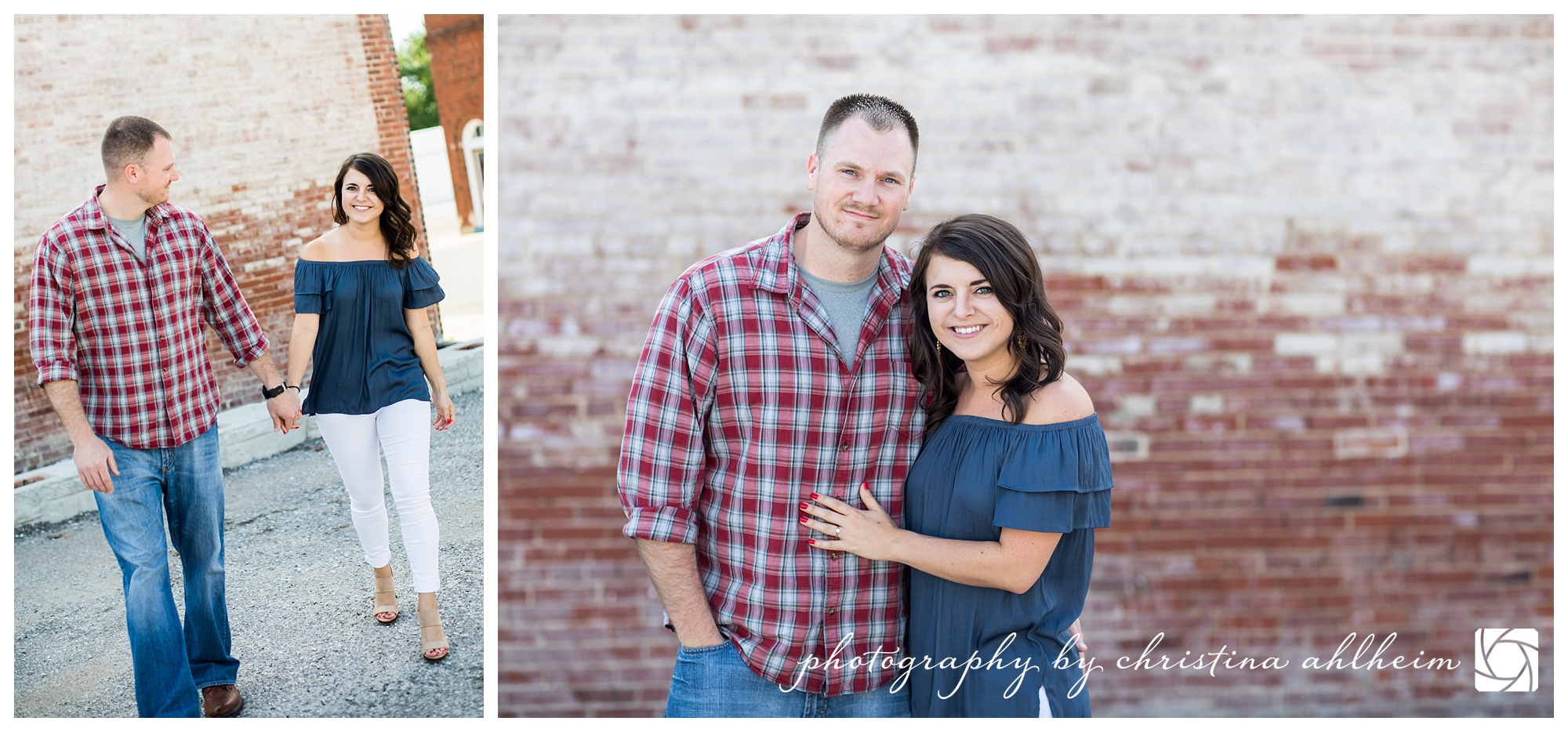 Small Town Farm Memorial Day Engagement Photographer