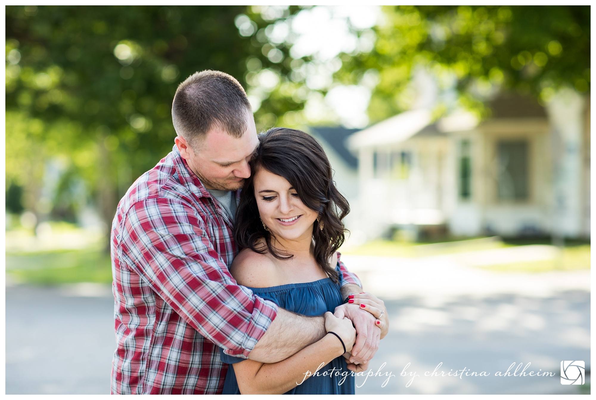 Small Town Farm Memorial Day Engagement Photographer