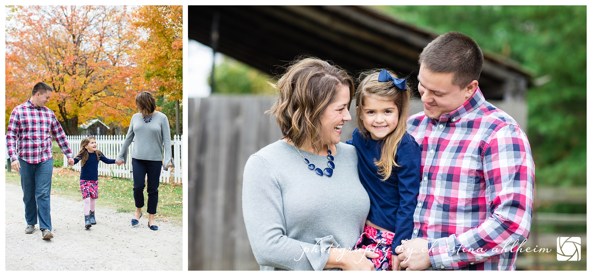 Faust Park November Fall Engagement Photographer