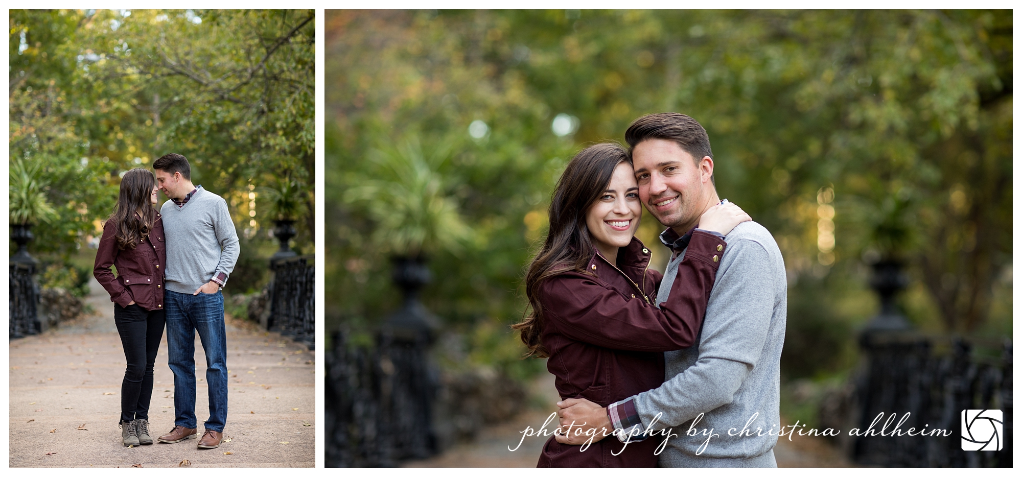 St. Louis Arch Lafayette Park Engagement Photographer 