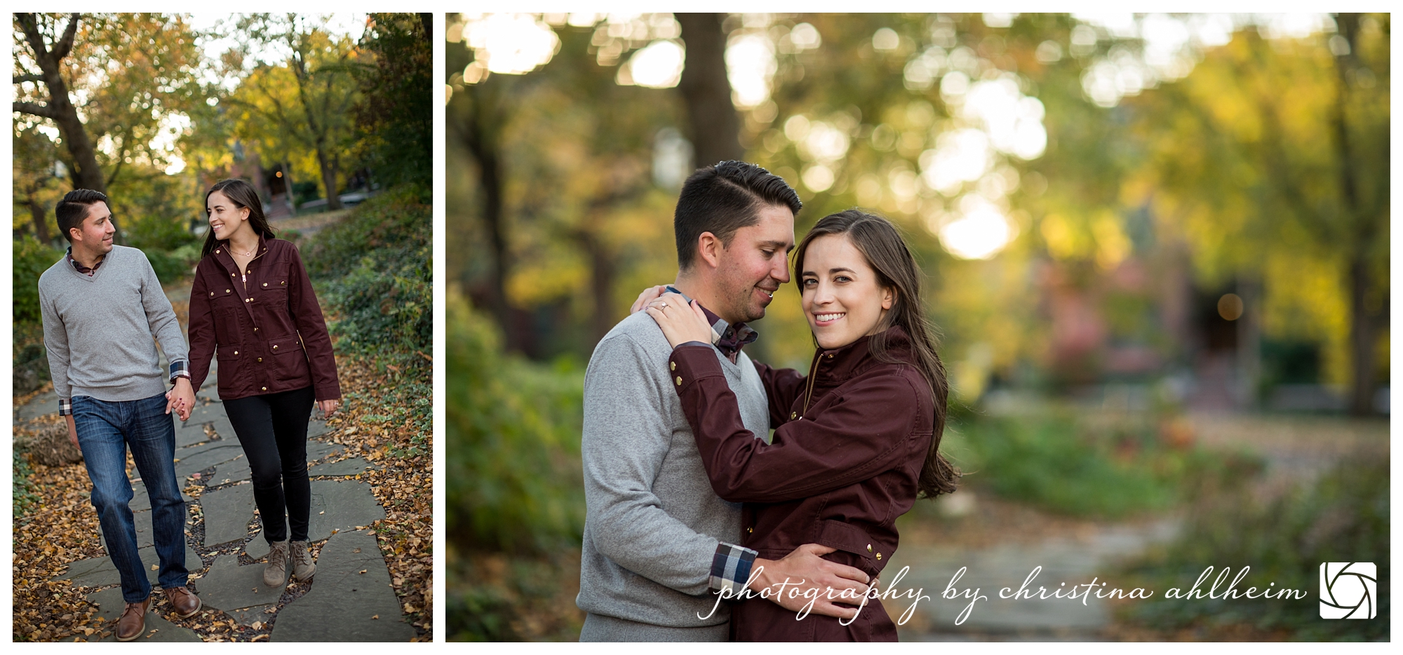 St. Louis Arch Lafayette Park Engagement Photographer 