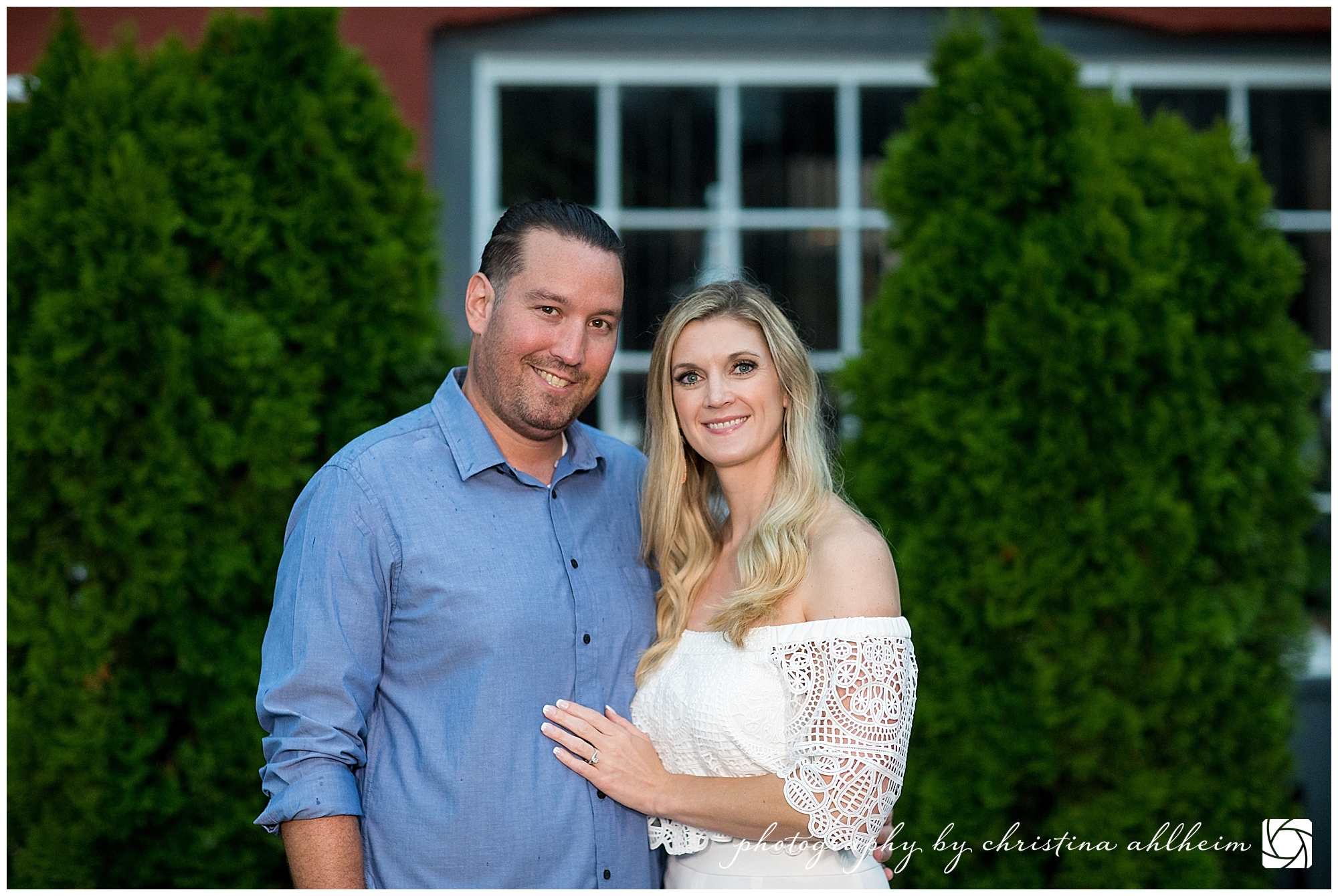 Main Street St. Charles Engagement Photographer