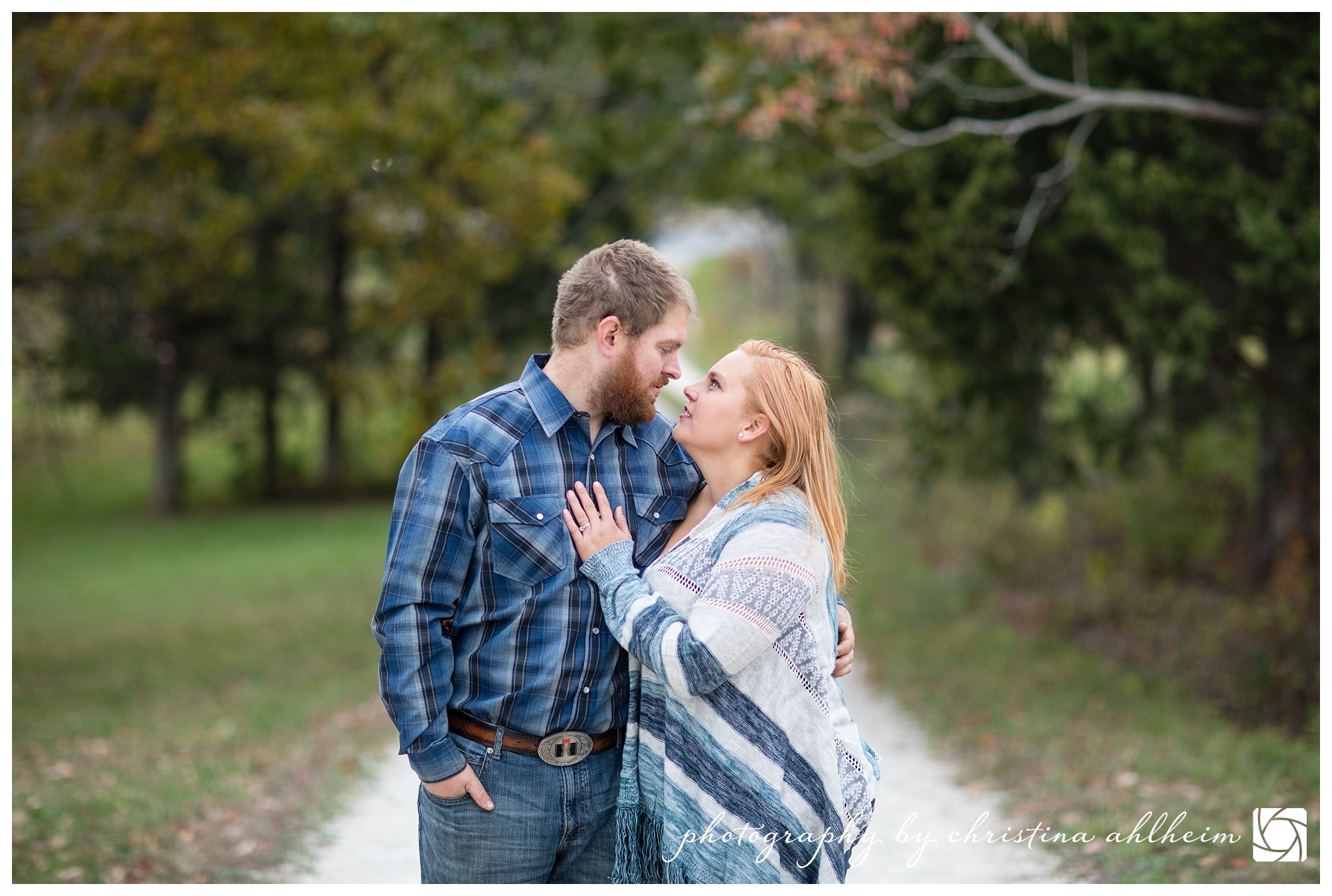 Horse Dog Engagement Photographer