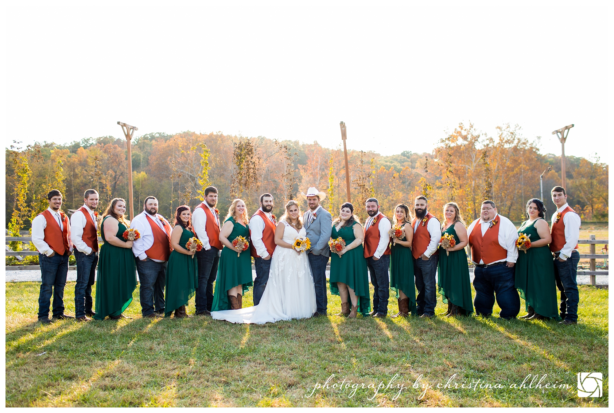 Foristell Valley Farms Fall Wedding Photography